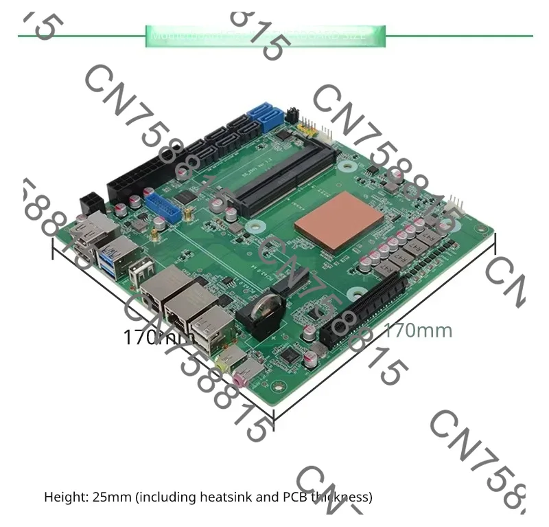 AMD Ryzen R5 5625U /R7 5825U / - огляд і ціна Mini Itx Dual 2.5G Nas Motherboard