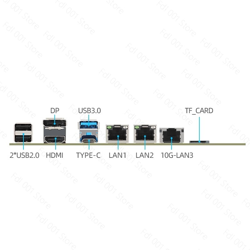 N100 Motherboard Dual 2.5G 10G - огляд і ціна Mini Itx Dual 2.5G Nas Motherboard